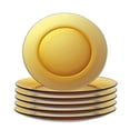 thumbnail image 1 of Duralex Lys Amber Plate 19cm, Set of 6, 1 of 3
