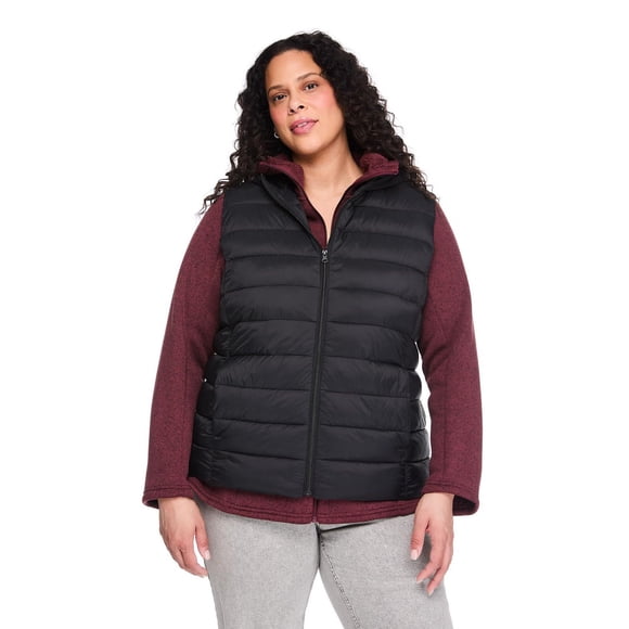 George Women's Plus Packable Puffer Vest