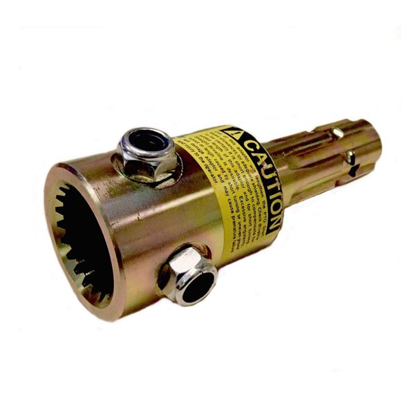 Reliable Aftermarket Parts Our Name Says It All, 03-32-00090 New PTO Adaptor for Universal 1 3/4" 20 Spline to 1 3/8" 6 Spline