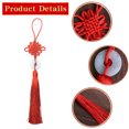 thumbnail image 3 of Peace Buckle Tassel Chinese Knot Pendant Gift for Car Decoration, 3 of 5