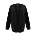 thumbnail image 3 of LOVZFMLL Cardigan for Women's Cardigan Color Coarse Knit Loose Oversized Knitwear, 3 of 5