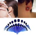 thumbnail image 5 of LHCER 8 Types Fashionable Acrylic Stretcher Ear Plug Taper Expander O-Ring Stretching Kit, Ear Stretching Kit,Ear Taper, 5 of 5