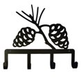 thumbnail image 1 of Village Wrought Iron KH-89 Pine Cones Key Holder, 1 of 2