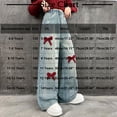 thumbnail image 3 of Girls' Straight Wide Leg Jeans | Comfy Stretch Denim Pants for Ages 5-15, 3 of 9