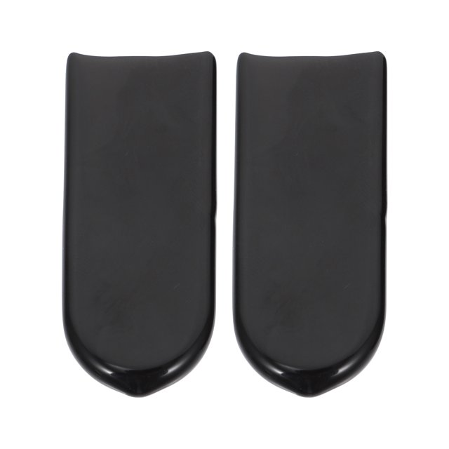 2Pcs Saxophone Thumb Rest Cushions Sax Thumb Covers Instrument Supply (Black)