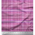 thumbnail image 1 of Soimoi Cotton Duck Fabric Plaid Check Print Fabric by Yard 42 Inch Wide, 1 of 3