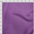 thumbnail image 3 of oneOone Viscose Jersey Fabric Leaves Block Printed Craft Fabric BTY 60 Inch Wide, 3 of 5