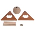 thumbnail image 4 of Cat Scratcher Toy Cat Scratching Ball Kitten Scratcher Toy Cat Scratcher Toy Ball Cat Scratcher Ball Cat Scratcher Toy Interactive Wood Natural Sisal Cat Scratching Ball For Cats, 4 of 6
