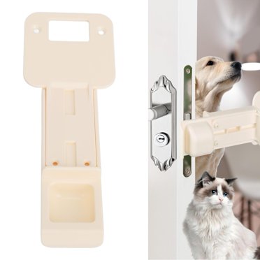 Cat Door Latch, Reusable Adjustable Cat Door Stopper for Apartment