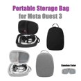 thumbnail image 2 of Hard EVA Storage Bag for Meta Quest3 VR Headset Case for Meta Quest3 Storage Box VR Protection Shell Box, 2 of 5
