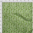 thumbnail image 4 of oneOone Rayon Green Fabric Abstract Dress Material Fabric Print Fabric By The Yard 56 Inch Wide, 4 of 4