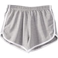 thumbnail image 2 of 1 Pce Shorts de Sport pour Femmes Shorts Rétro Shorts de Yoga Actifs avec Bords Colorés, 2 of 6