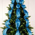 thumbnail image 2 of Christmas Ribbon – 4Cm (20M Total Length) Wide * 20M Long, 2 Inch Wide Satin Ribbon Perfect for Wedding Handmade Bows Craft Fabric Ribbon for Wrapping Bouquets Wedding Decoration（66Ft ）, Ribbon X1, 2 of 9