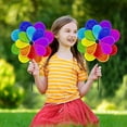 thumbnail image 4 of Rainbow Wind Sparkly Reflective for Garden Yard Bird Outdoor Windmill Decorative Art, 4 of 6