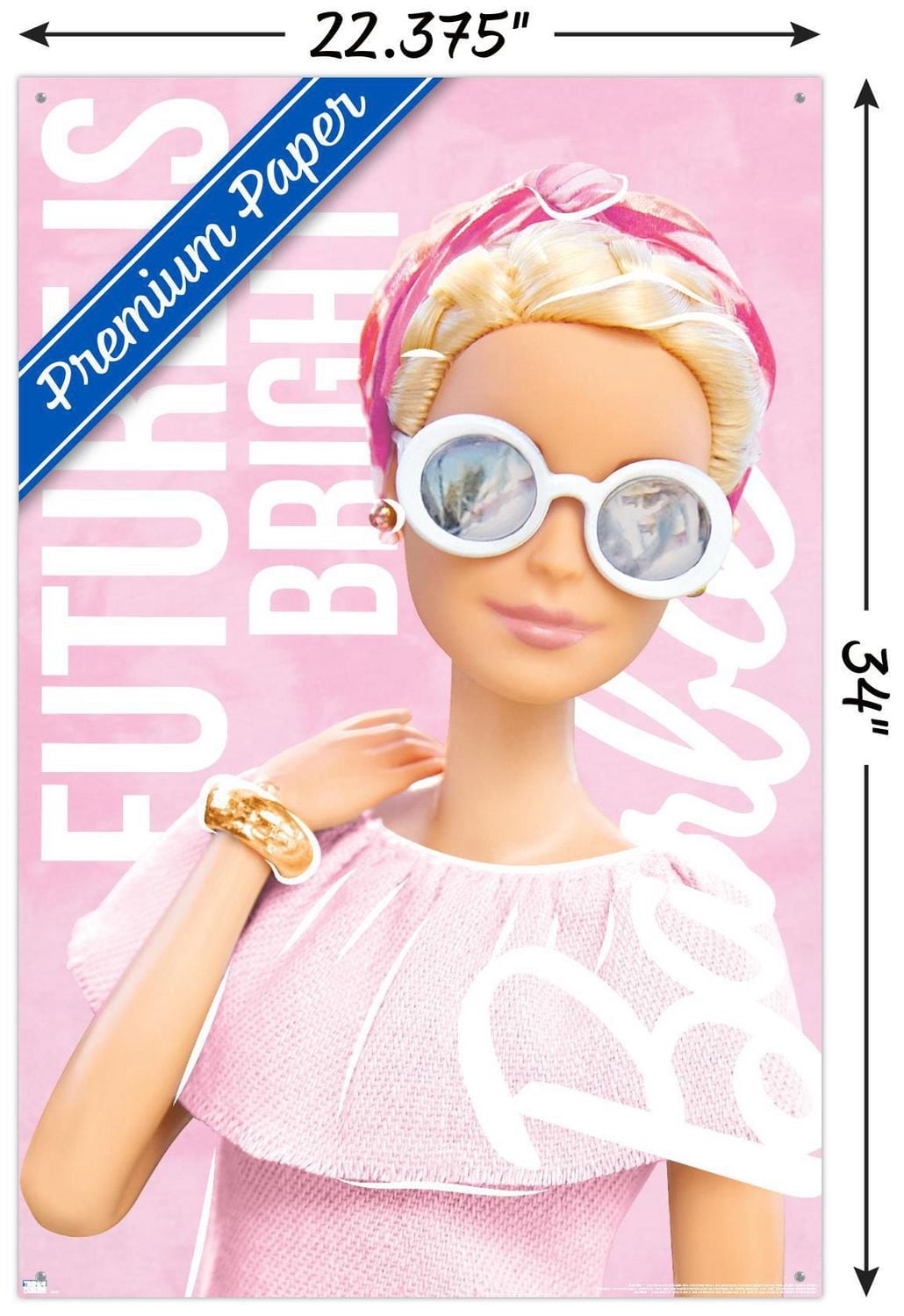 Mattel Barbie - Future is Bright Wall Poster