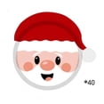 thumbnail image 2 of EGNMCR Christmas Party Supplies Disposable 9-inch Plates 20pc Irregular-shaped Plates 40pc Paper Cup 40pc Tissue 20pc Tablecloth For Decor Christmas Party Supplies Paper Tableware, 2 of 6