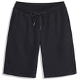thumbnail image 2 of Plebaso Shorts for Men High Waist Summer Jogging Shorts Drawstring Mens Breathable Loose Casual Shorts, 2 of 3