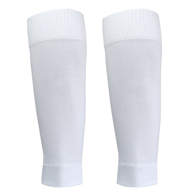 1 Paire Chaussettes Protège-Tibia Hommes Femmes Chaussettes de Soccer Tibia Soccer Manches Mi-Mollet