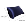 thumbnail image 2 of Meitianfacai Satin Pillowcase for hair and skin, Silk Satin Pillowcase 2 Pack, Queen Size Pillow Cases Set of 2, Silky Pillow Cover with Envelope Closure (20x30inch), 2 of 3