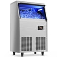 thumbnail image 1 of Coolski Commercial Ice Maker, 200LBS/24H Ice Maker Machine with 35lbs Storage Capacity, 45 Ice Cubes in 12-15 Minutes, 1 of 8