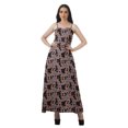 thumbnail image 1 of Moomaya Robe Aguichant de Soirée pour Femmes en Rayonne Imprimée Longue Tenue Décontractée Vêtements, 1 of 4