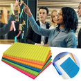 thumbnail image 2 of 6 Pack Lined Sticky Notes 4X6 inch Bright Ruled Post Stickies Colorful Super Sticking Power Memo Pads, Planner Sticky Notes, Self Stick Notes with Lines, Notepad for Work, Stationary Supplies, 2 of 7