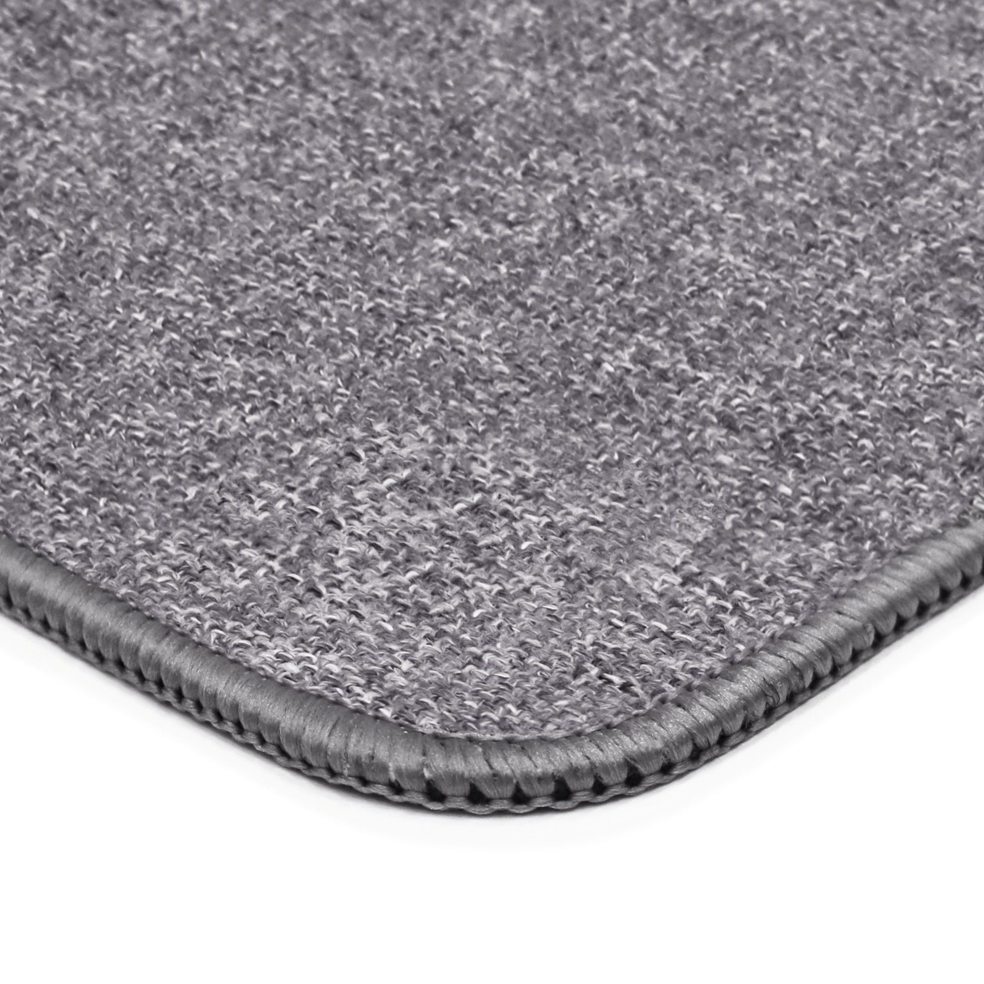 Tapis tissé plat de 3 pi x 4 pi, Wicklow, gris