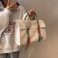 thumbnail image 3 of Decodeary Canvas Crossbody Bag Versatile Accessory For Women Gift Fashionable Accessory Handbags For Women black 1Set, 3 of 6