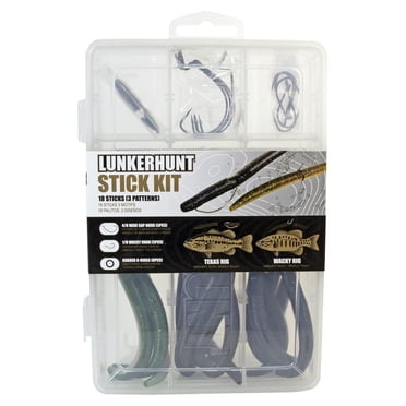 Lunkerhunt - Assorted Stick Kit - O-Ring - Fishing Lure Kit