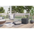 thumbnail image 3 of Suncast 22 gal Small Deck Box with Storage Seat – Indoor/Outdoor Use, Cyberspace, 3 of 3