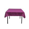 thumbnail image 1 of TCpop52x52-MagentaP81 LA Linen Nappe Carrée en Popeline de Polyester, Magenta - 52 x 52 Po., 1 of 3
