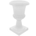 thumbnail image 2 of CHUANK Plastic Urn Flower Pot Roman Planter Pots Urn Decoration (White), 2 of 6