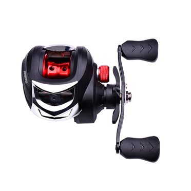 Baitcasting Fishing Reel Portable Parts Metal Spinning Wheel Tackle Baitcasting Water Drop Fishing Lake Sea Reels Accessory for Professional Learner Right Hand
