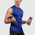 thumbnail image 2 of CHGBMOK Mens Tank Tops Athletic Compression Under Base Layer Sport Tank Top Sizes S-2XL, 2 of 4
