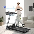 thumbnail image 3 of Gymax Tapis Roulant Électrique Pliant, Machine de Course de Designer Italien avec Ceinture de Fréquence Cardiaque, 3 of 10