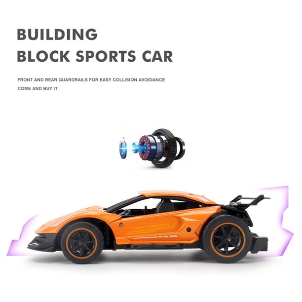 Voiture Télécommandée Spider Jouet Enfant, 2.4Ghz Radiocommandée 1/18 Voiture de Course Rechargeable Téléguidée RC Drift Car Jeux Extérieur Intérieur Cadeau Garcon Fille 3 4 5 6 7 8 9+ Ans