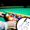 thumbnail image 2 of Maytalsory Pont de Queue Porte-Billard en Acier Inoxydable Poignée de Piscine Rétractable Queue de Billard Fournitures Sportives Fourche Basse/haute/croisée, 2 of 6