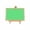 Green-584, variant on Wooden Blackboard, Store Writing Board, Stand Included, Home Decoration, for Students, Craftsmanship, Educational Tool, Small Blackboard Display\ Hzhnb | Wood, Green