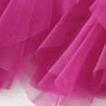 thumbnail image 4 of Solid Color Layered Mesh Fairy A-Line Skirt for Women, 4 of 6