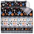 thumbnail image 2 of Safdie & Co. Quilt 3PC Set DQ All Star Black, 2 of 2