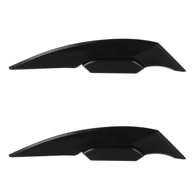 2 Pcs Ailes en Forme de Griffe pour Moto Réduction de Vent Latérale 14.00X2.80X0.50CM
