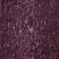 thumbnail image 1 of Ahgly Company Tapis d'Intérieur Lavable en Machine Carré Transitionnel Lys Violet, 5 Pieds Carré, 1 of 7