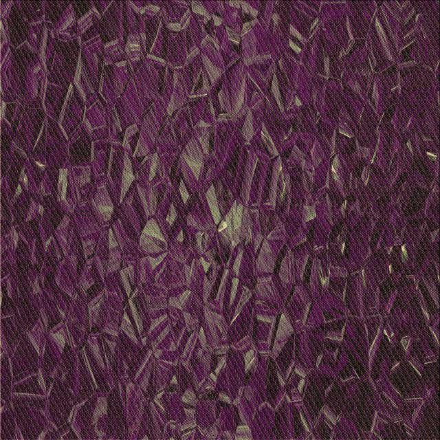 Ahgly Company Tapis d'Intérieur Lavable en Machine Carré Transitionnel Lys Violet, 5 Pieds Carré