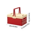 thumbnail image 3 of Folding Storage Box for Car Trunk, Camping, and Home Organization – Small Plastic Stackable Container for Clothes, Toys, Books, Picnic Supplies, 3 of 6