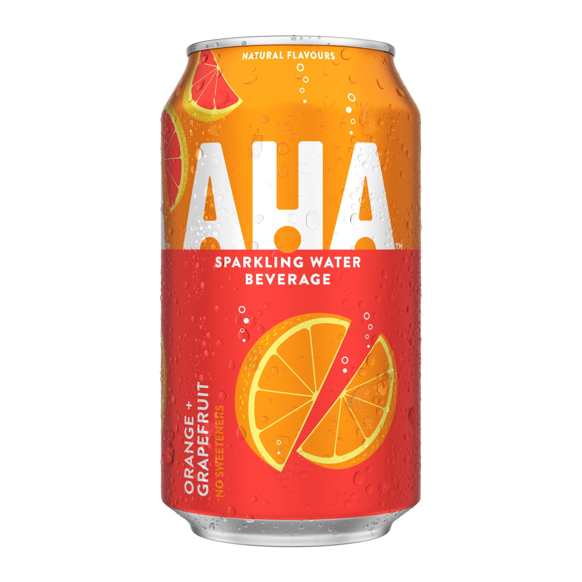 Aha Orange + Pamplemousse Fridge Pack Cannettes, 355 mL, 12 Pack