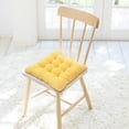 thumbnail image 4 of 45x45cm Soft Dining Chair Cushion, Double-Sided Padded Seat Cover with Non-Slip Fasteners, 4 of 5