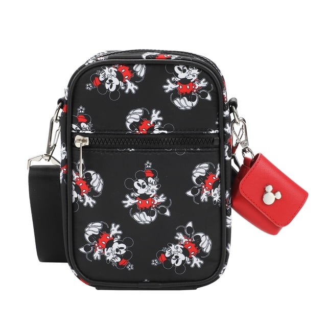 Mickey Mouse Classic Black Crossbody 2-Piece Set with Tech Pouch