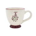 thumbnail image 1 of Holiday Time Cranberry Spice Collection Red Bow Berry Festive Mug with Handle, Stoneware, 13.5 fl oz, 1 Count, 1 of 7