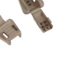thumbnail image 1 of tredstone 10 Pieces Plastic Zipper Puller End Lock Zip Pull End for 3-4mm Cord Brown, 1 of 8