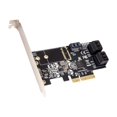 thumbnail image 2 of IOCrest SI-PEX40139 - Contrôleur de Stockage - 5 Ports, Non Raide, SATA III - SATA 6Gb/S - PCIe x4, 2 of 4